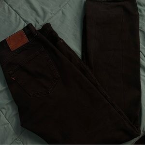 Size 34 Black Levi jeans